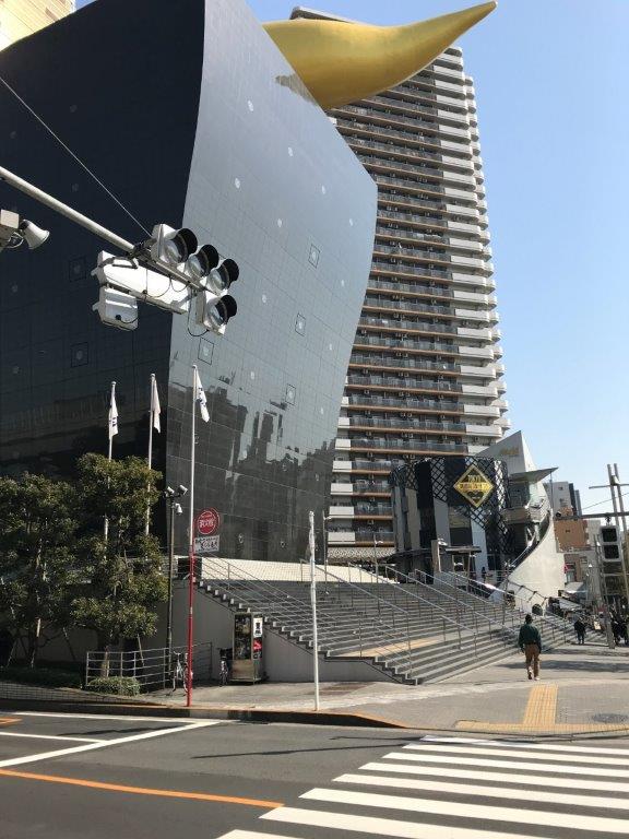 Intersection crossing Azumabashi