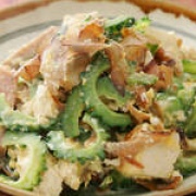 Bitter Melon Stir Fry with Tofu and Egg