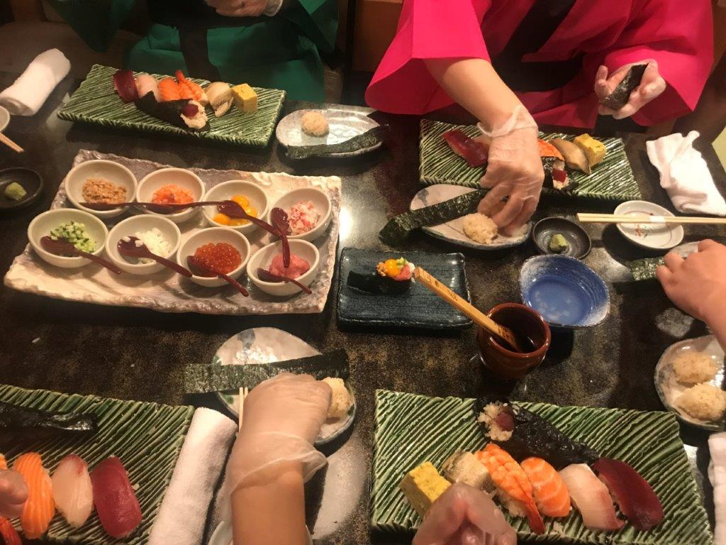 6. Make your original sushi