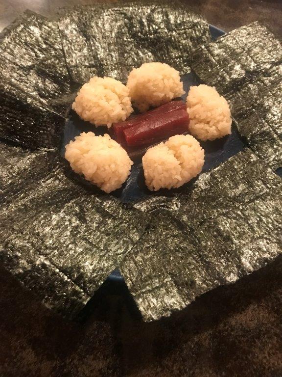 5. Experience making temaki (hand roll) sushi