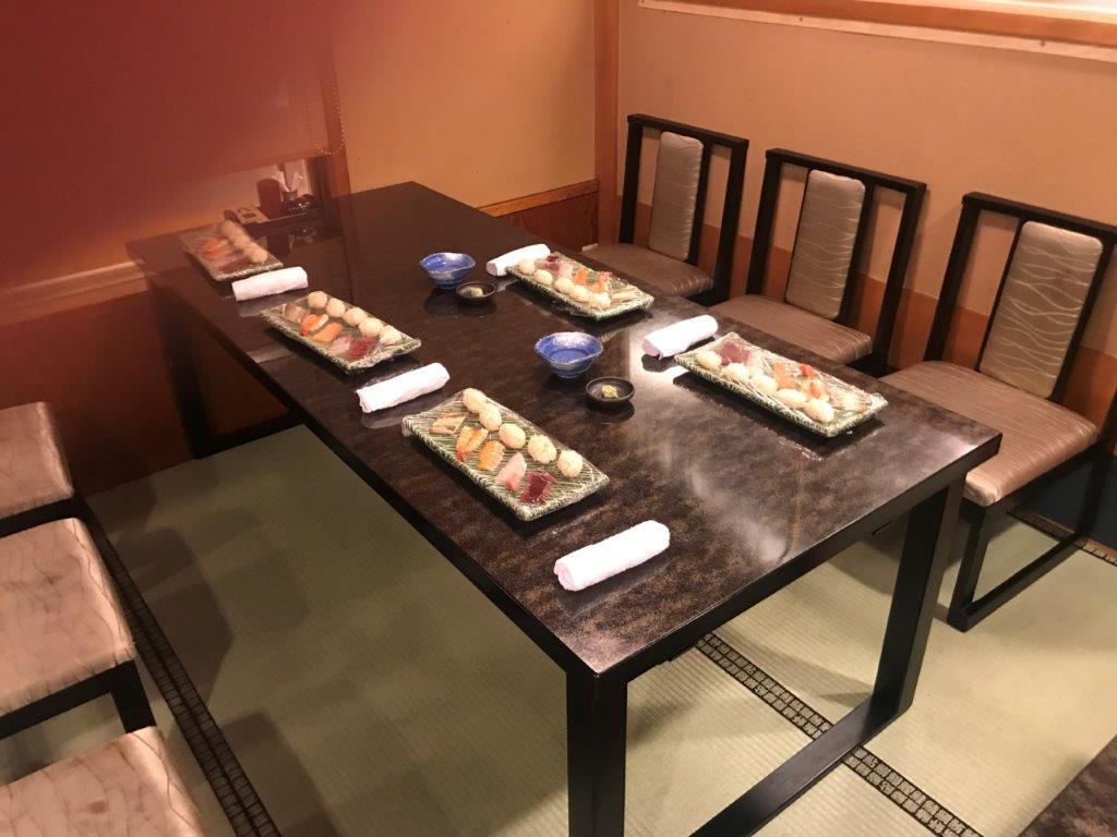 7. Enjoy sushi with miso soup