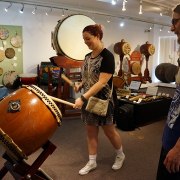 Drum museum in the world "Taikokan"紹介画像